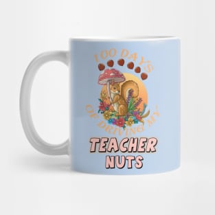 100 Days Of Driving Teacher Nuts Mug